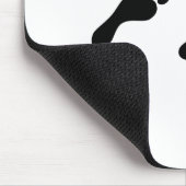 schwarze Abdrücke Mousepad (Ecke)