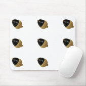 Schwarze Acorn-Maus-Mat Mousepad (Mit Mouse)