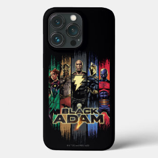 Schwarze Adam-Zeichen in Streifen grafisch Case-Mate iPhone Hülle
