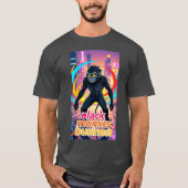 Schwarze Affenschweinerei T-Shirt (Vorderseite)