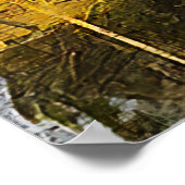 Schwarze Afro Amerikanerin Poster (Ecke)