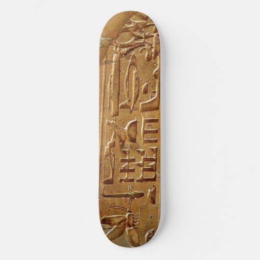 SCHWARZE ÄGYPT 8 1/2" Skateboarddecke Skateboard (Vorderseite)