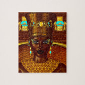 Schwarze ägyptische Prinzessin in unserer modernen Puzzle (Vertikal)