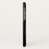 Schwarze amerikanische Flagge Case-Mate iPhone Hülle (Hinten/Links)