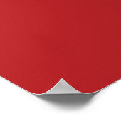 Schwarze Amerikanische Heritage-Flagge Poster (Ecke)