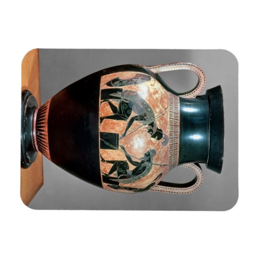 Schwarze Amphora mit Ajax und Achilles, Magnet (Horizontal)