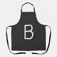 Schwarze Anfangsbuchstaben Monogram modern