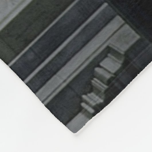 SCHWARZE ANGEL FLEECEDECKE (Ecke)