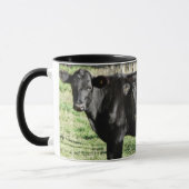 Schwarze Angus-Färsen-Kälber Tasse (Links)