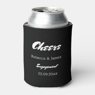 Schwarze Anhänger Dosenkühler