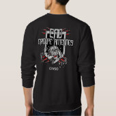 SCHWARZE ANTENNEN SWEATSHIRT (Rückseite)