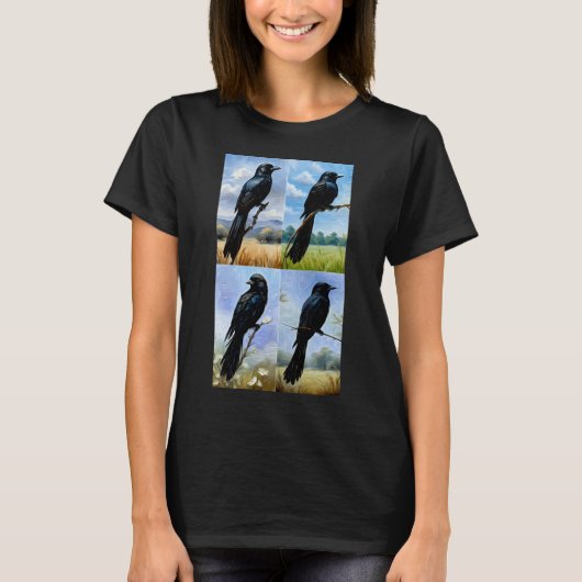 Schwarze Anu-Masse T-Shirt (Vorderseite)