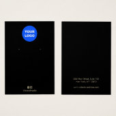 Schwarze Anzeigetafel für das Logo hinzufügen (Vorne & Hinten)