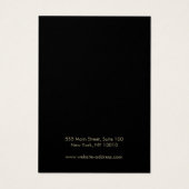 Schwarze Anzeigetafel für das Logo hinzufügen (Rückseite)