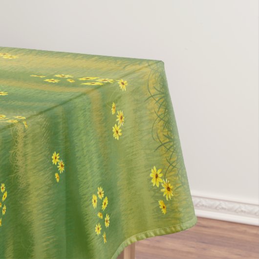 Schwarze Appaloosa Pferde im Sommer Weide Tischdecke (Beispiel)