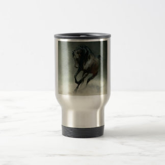 Schwarze arabische Reise-Tasse Reisebecher