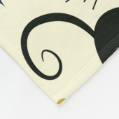 Schwarze Atomkatzen und Sternexplosionen des Mitte Fleecedecke (Ecke)