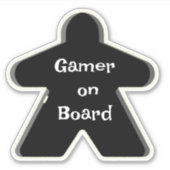 Schwarze Aufkleber (Vorderseite)