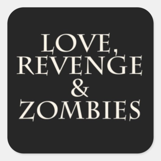 Schwarze Aufkleber (Vorderseite)