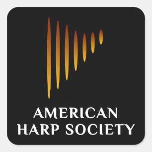 Schwarze Aufkleber für das AHS-Logo