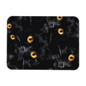 Schwarze Augen Magnet (Horizontal)