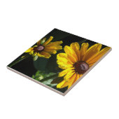 Schwarze Augen Susans Fliese (Seite)