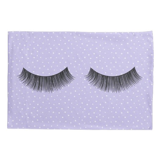 Schwarze Augenbrauen auf weißen Buttonen Kissenbezug (Rückseite-Links)