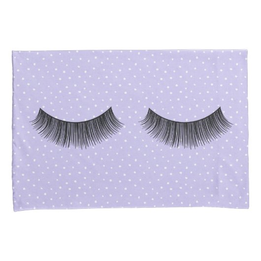 Schwarze Augenbrauen auf weißen Buttonen Kissenbezug (Vorderseite-Rechts)