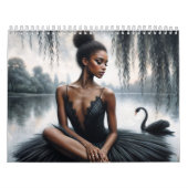 Schwarze Ballerinas Ballett Kunst Kalender (Titelbild)