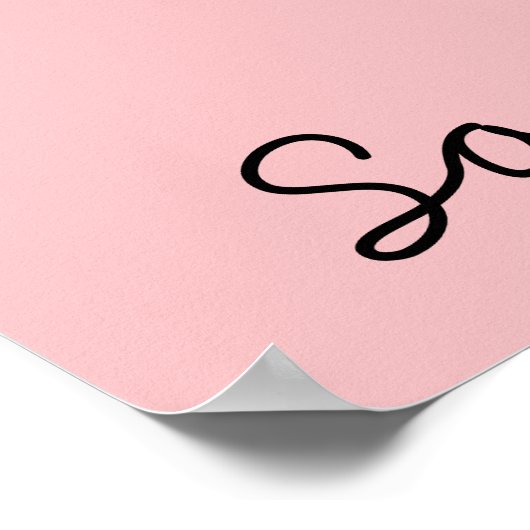 Schwarze Ballettschuhe Poster (Ecke)