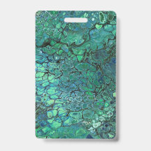 Schwarze Bären Blau und Grün