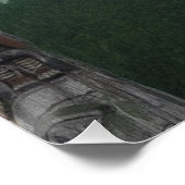 Schwarze Bären, Ravens und Totems Kunst, Dichtung Poster (Ecke)