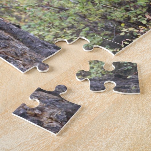 schwarze Bärenjunge Puzzle (Seite)