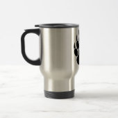 Schwarze Bärenpfote Reisebecher (Links)