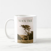 Schwarze Baum-Klassiker-Tasse Kaffeetasse (Links)