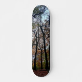 Schwarze Bäume, im Wald Skateboard (Vorne)