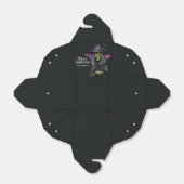 Schwarze Beängstigende Hexe Happy Halloween Geschenkschachtel (Ungefaltet)