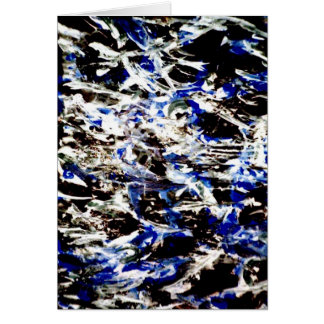 Schwarze Bedauern-Blau-Reue