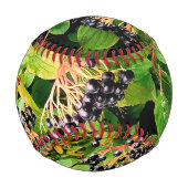Schwarze Beeren Baseball (Rückseite)