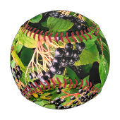 Schwarze Beeren Baseball (Vorderseite)