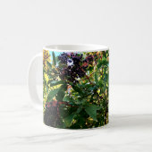 Schwarze Beeren Kaffeetasse (Vorderseite Links)