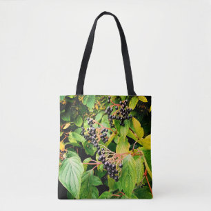 Schwarze Beeren Tasche