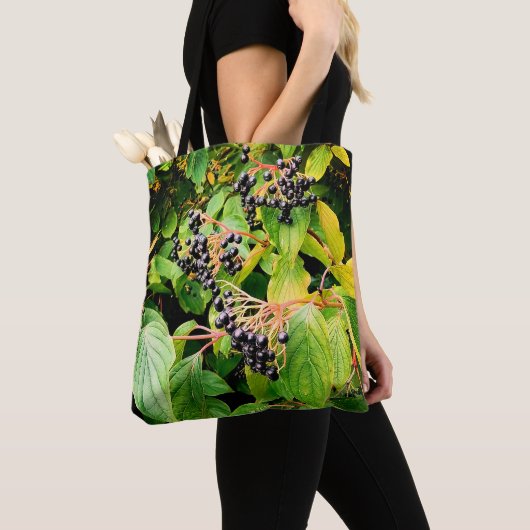 Schwarze Beeren Tasche (Von Nahem)