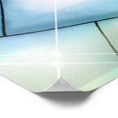 schwarze, behindertengerechte Zahnfee (mit Rollstu Poster (Ecke)