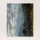 Schwarze Berge, Brecon Beacons, Wales Landschaft Puzzle (Vertikal)