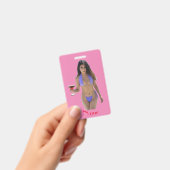 Schwarze Bikini Schönheit Thunder_Cove Ausweis (Handheld)