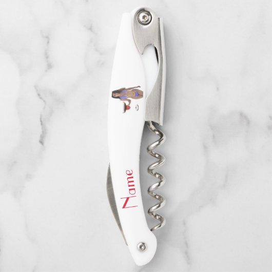 Schwarze Bikini Schönheit Thunder_Cove Kellnermesser (Rückseite)