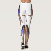 Schwarze Bikini Schönheit Thunder_Cove Leggings (Rückseite)