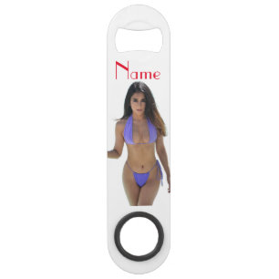 Schwarze Bikini Schönheit Thunder_Cove Speed Flaschenöffner