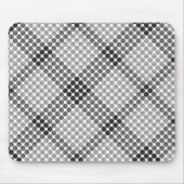 Schwarze bis graue Bälle oder Löcher, quadratisch Mousepad (Vorne)